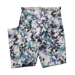 Bally Total Fitness Colorful Leggings, Size Large